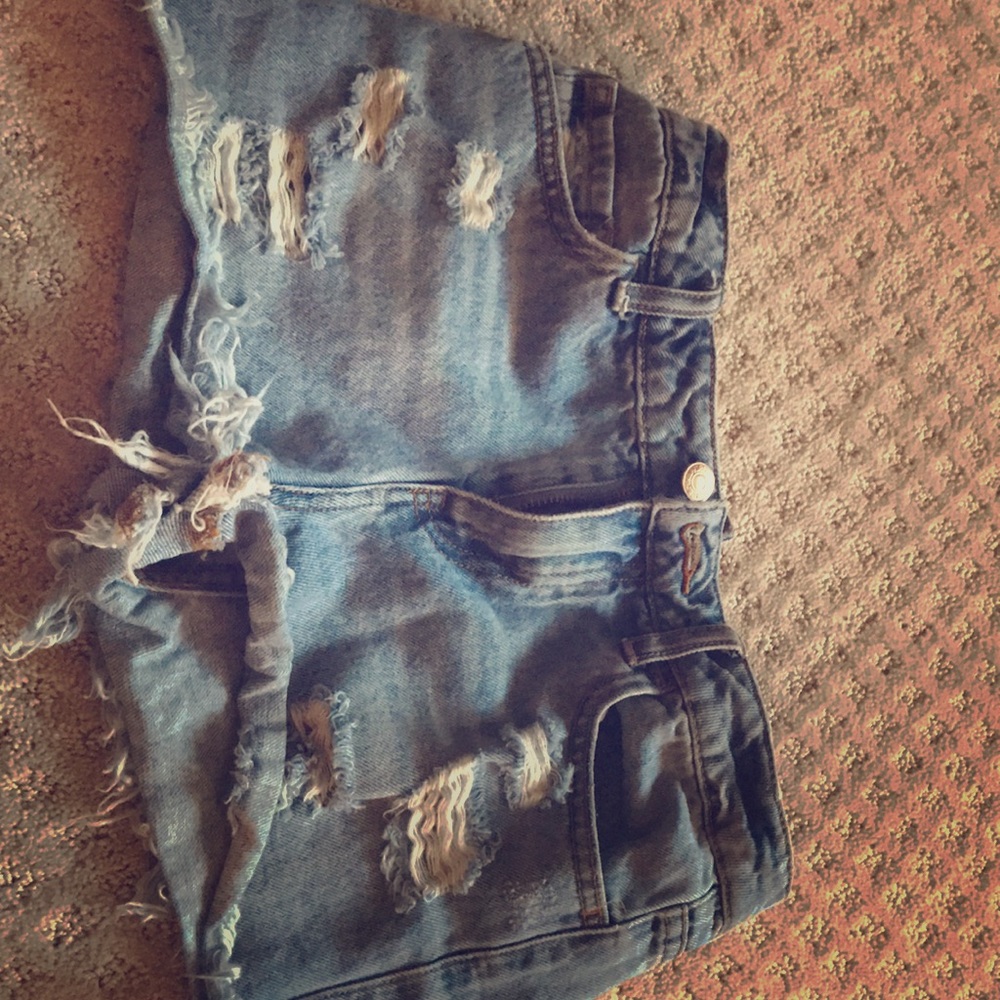 Jean shorts